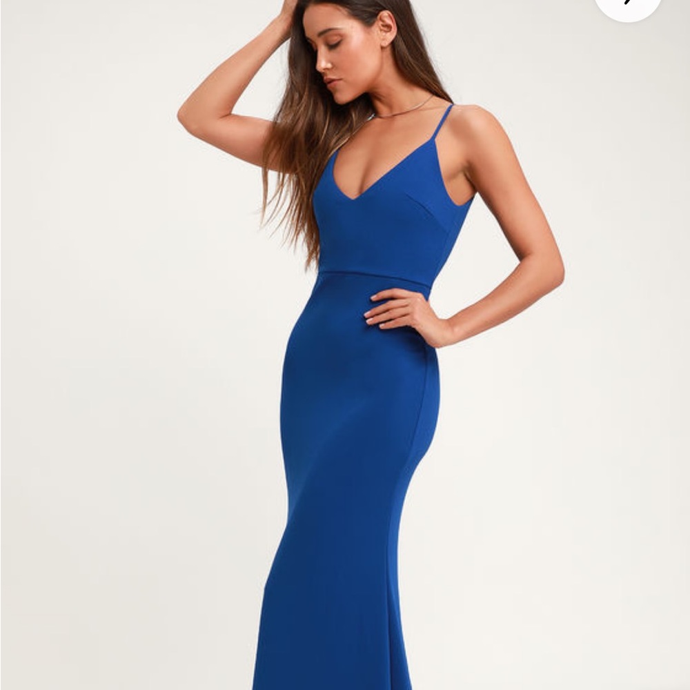 Lulu’s XS ROYAL BLUE BRIDESMAID/FORMAL DRESS - never worn